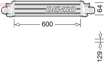 DENSO Ladeluftkühler (DIT15001)