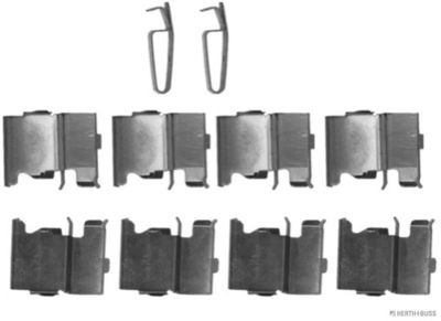 Комплектующие, колодки дискового тормоза HERTH+BUSS JAKOPARTS J3663018 для MITSUBISHI OUTLANDER