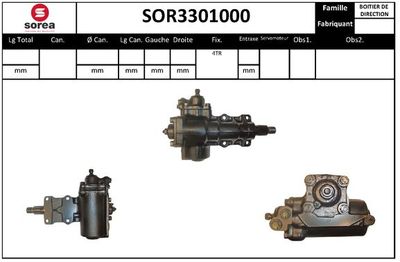 Рулевой механизм EAI SOR3301000 для HYUNDAI GALLOPER