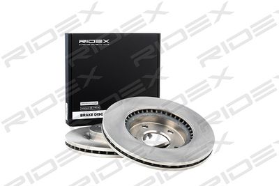 Тормозной диск RIDEX 82B0844 для NISSAN JUKE
