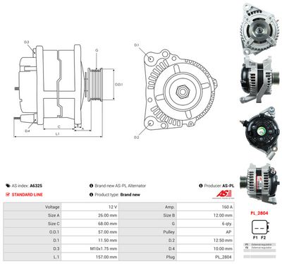generátor AS-PL A6325
