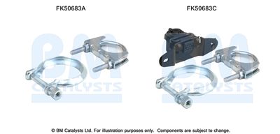 Монтажен комплект, изпускателна тръба BM Catalysts FK50683