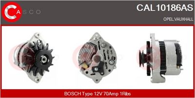 GENERATOR / ALTERNATOR CASCO CAL10186AS