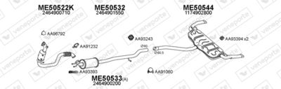 ABGASANLAGE VENEPORTE 500473