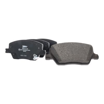 Brake Pad Set, disc brake 302319