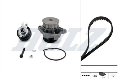 WASSERPUMPE + ZAHNRIEMENSATZ