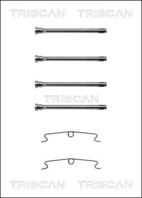 TRISCAN 8105 101557 Комплектуючі дискового гальмівного механізму 