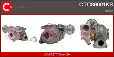 COMPRESOR SISTEM DE SUPRAALIMENTARE CASCO CTC89001KS