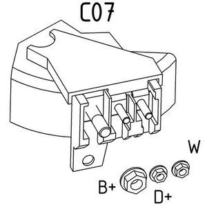 Alternador CEVAM 4926, foto 2