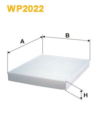 Filter, interior air WIX FILTERS WP2022