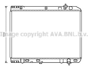 Радиатор, охлаждение двигателя AVA QUALITY COOLING KA2246 для KIA CARNIVAL