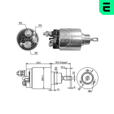 SOLENOID ELECTROMOTOR