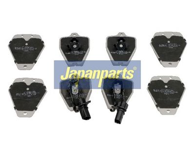 JAPANPARTS Stabdžių trinkelių rinkinys, diskinis stabdys