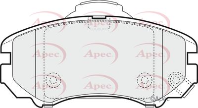 Brake Pad Set APEC PAD1451