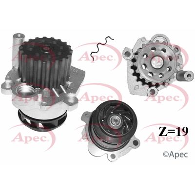 Water Pump, engine cooling APEC AWP1060