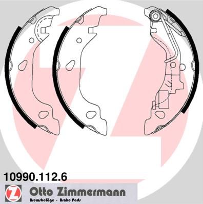 ZIMMERMANN Remschoenset (10990.112.6)