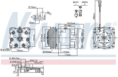 Compressor, air conditioning 890336