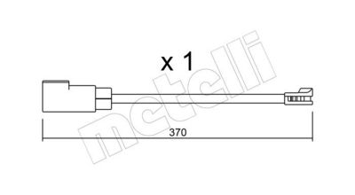 SENZOR DE AVERTIZARE UZURA PLACUTE DE FRANA