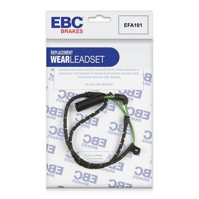 показател за износване, спирачни накладки EBC Brakes EFA101