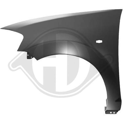 Крыло DIEDERICHS 4005007 для CITROËN C3