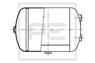 Lufttank, kompressorsystem PE AUTOMOTIVE 146.508-80A