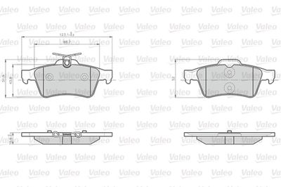 Brake Pad Set, disc brake 872137