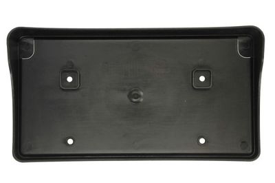Kentekenplaat bevestiging Voor (plastic, zwart) past: RAM TRUCK RAM IV, RAM V 04.13-