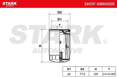 маслен филтър STARK SKOF-0860005