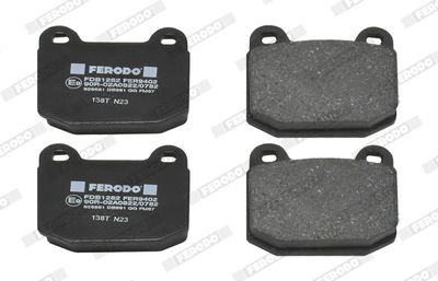 Brake Pad Set, disc brake FDB1282