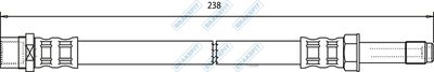 APEC Brake Hose BHO4287