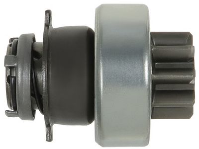 Freewheel gear, starter