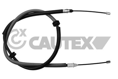 Тросик, cтояночный тормоз CAUTEX 762462 для RENAULT KANGOO