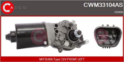 CASCO CWM33104AS Двигун склоочисника для HONDA (Хонда)