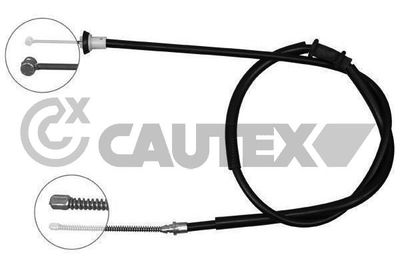 Тросик, cтояночный тормоз CAUTEX 019055 для FIAT IDEA