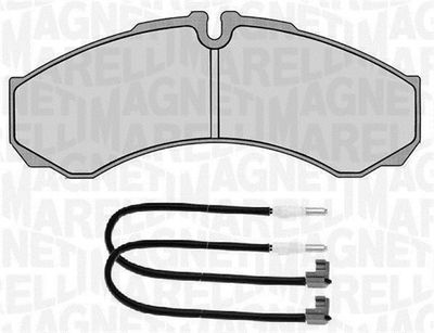 Комплект тормозных колодок, дисковый тормоз MAGNETI MARELLI 363916060527 для RENAULT TRUCKS MASCOTT