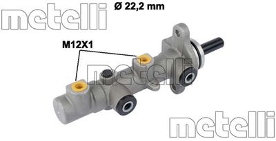 METELLI 05-0825 Ремкомплект главного тормозного цилиндра  для HYUNDAI i30 (Хендай И30)