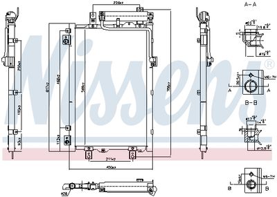 CONDENSATOR CLIMATIZARE NISSENS 940833 1