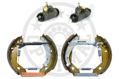 OPTIMAL BSK-0166 Ремкомплект барабанных колодок для RENAULT RAPID Автофургон / микроавтобус (F40_, G40_) 1.0