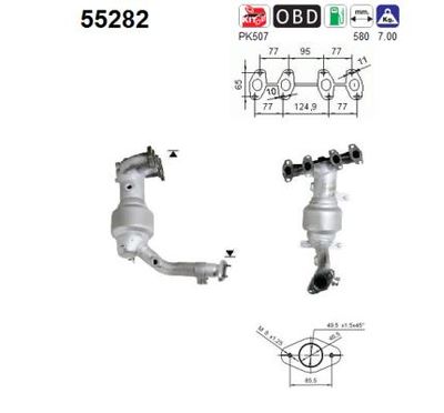 Katalizator AS 55198613