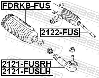 Inner Tie Rod 2122-FUS