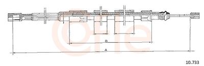 CABLU FRANA DE PARCARE