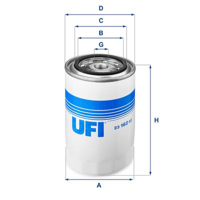 Масляный фильтр UFI 23.162.02 для FERRARI DINO