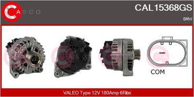 CASCO Dynamo / Alternator Genuine (CAL15368GS)