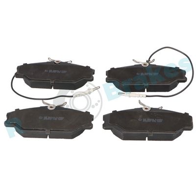 Bremsbelagsatz, Scheibenbremse