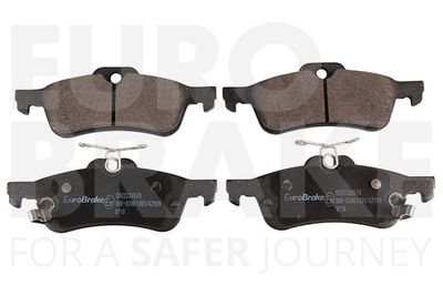 Комплект тормозных колодок, дисковый тормоз EUROBRAKE 5502224579 для DAIHATSU CHARADE