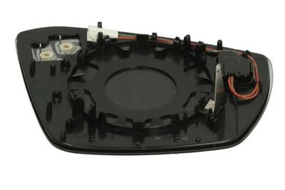 Zijspiegel glas Links (asferisch, met verwarming, assistent rijstrookverandering) past: VW T-ROC 07.17-03.22
