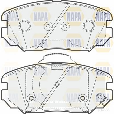 Brake Pad Set NAPA NBP1775