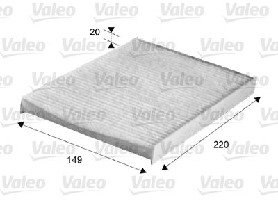 VALEO Filtras, salono oras