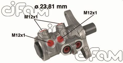 Главный тормозной цилиндр CIFAM 202-313 для FORD FOCUS