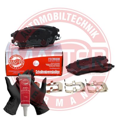 Sada brzdových platničiek kotúčovej brzdy MASTER-SPORT GERMANY Premium 13046056122N-SET-MS